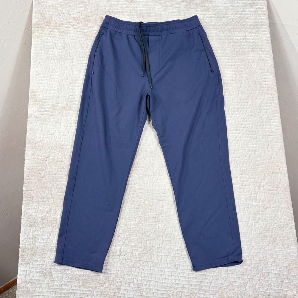 Public Rec All Day Every Day Pants Mens 34x28 Navy Blue Performance Trousers